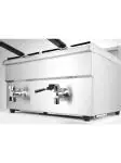 Inductie friteuse Kitchen Line - dubbel - RVS - H 40.6 X 48.5 X 58 CM - Hendi - 215029 215029 €612.46 Friteuses 230 volt