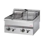 Friteuse - H 28 x 60 x 60 CM - 26 KG - 380 - 415 - Zonder - Stekker V - 15000 W - RVS - 10 Liter - Elektrisch - Modular - 316655 316655 €1,314.38 Friteuses 400 volt