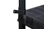 Stelling - 5 Niveau's - H 185 x B 92 x D 46 CM - Kunststof - Zwart - G-Line GL-157916 €39.95 Stelling