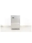 Vlokijsmaker - RVS - H 86.7 X 61.2 X 54.8 CM - Arktic - 271797 271797 €1,591.53 Schilfer ijsmachines