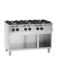 Gasfornuis - 6 pits - Bartscher - 1582101 1582101 €2,279.00 Gasfornuizen met oven