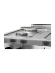Gasfornuis - Elektrische oven - 6 pits - Bartscher - 1582201 1582201 €3,269.00 Gasfornuizen met oven