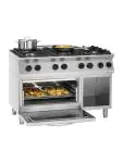 Gasfornuis - Elektrische oven - 6 pits - Bartscher - 1582201 1582201 €3,269.00 Gasfornuizen met oven