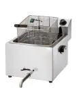 Friteuse - 9 7 Liter - Aftapkraan - 400V - Bartscher - 162500 162500 €399.00 Friteuses 400 volt