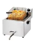 Friteuse - 9 7 Liter - Aftapkraan - 400V - Bartscher - 162500 162500 €399.00 Friteuses 400 volt
