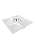 Parasol - 4-Delig - Beschermhoes - Zwart - 4 x B 250 x D 250 CM - G-Line HW-60380 €1,099.00 Horeca parasols