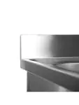 RVS Horeca Spoeltafel - 1 Bak Midden - Met Onderschap - G-Line RVS-M-00021 €349.00 RVS spoeltafels