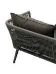 Loungeset Lille - 4-Delig - Antraciet - Rattan - G-Line HW-140804 €499.00 Terrastafel