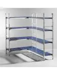 Aluminium opbergrek GN 1/1 - Aluminium Polypropyleen - H 168.5 X 35.5 X 112 CM - Hendi - 812266 812266 €197.00 Accessoires Koel/Vriescellen