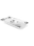Gastronormdeksel met lepeluitsparing - RVS 1810 - 32.5 X 53 CM - Hendi - 805107 805107 €22.50 GN deksels lepeluitsparing