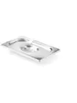 Gastronormdeksel met lepeluitsparing - RVS 1810 - 32.5 X 53 CM - Hendi - 805107 805107 €22.50 GN deksels lepeluitsparing