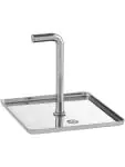 Duwer zonder voedselring - RVS 180 - H 5.5 X 6.5 X 6.5 CM - Hendi - 512227 512227 €2.25 Voedselringen