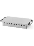 Schotelwarmer 2-pits - RVS aluminium - H 6.5 X 18 X 33 CM - Hendi - 463000 463000 €32.73 Schotelwarmers
