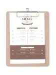 Menu klembord - 18.5 x 24.5 CM - Hendi - 664162 664162 €2.25 Presentatie