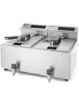 Friteuse Mastercook met aftapkraan digitaal - 2 x 8 l - RVS 180 - H 34.5 X 51.5 X 60.5 CM - Hendi - 207376 207376 €452.15 Friteuses 230 volt
