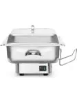 Chafing dish - Elektrisch - Pollina - 9 liter - RVS - Hendi - 204900 H204900 €107.86 Chafing dish electrisch