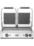 Contactgrill - dubbele versie - RVS - H 21 X 37 X 57 CM - Hendi - H263808 H263808 €279.88 Contactgrills