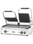 Contactgrill - dubbele versie - RVS - H 21 X 37 X 57 CM - Hendi - H263808 H263808 €279.88 Contactgrills
