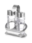 Menage - RVS 180 - H 11.5 X 5.5 X 8.5 CM - Hendi - H465301 H465301 €4.50 Peper & zout