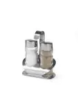 Menage - RVS 180 - H 11.5 X 5.5 X 8.5 CM - Hendi - H465301 H465301 €4.50 Peper & zout