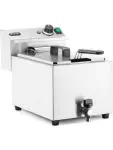 Friteuse - Met Aftapkraan - 10 Liter - 400 V - H 42 x 30.2 x 68 CM - Hendi - 209424 H209424 €298.74 Friteuses 400 volt