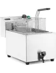 Friteuse - Met Aftapkraan - 10 Liter - 400 V - H 42 x 30.2 x 68 CM - Hendi - 209424 H209424 €298.74 Friteuses 400 volt