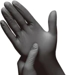 Handschoen - Nitril - Zwart - Maat L - 100 stuks - Hynex HW-139001 €5.95 Schoonmaak handschoenen