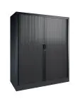 Roldeurkast - Antraciet - H 135 x 120 x 43 CM - Proflight 31019 €409.00 Roldeurkasten