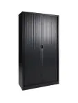 Roldeurkast - Zwart - H 195 x 120 x 43 CM - Proflight 20402 €459.00 Roldeurkasten