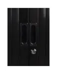 Roldeurkast - Zwart - H 69 x 120 x 43 CM - Proflight 20427 €319.00 Roldeurkasten