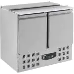 Saladette - 2x 1/1 GN + 1x 2/4 GN - 2-Deurs - RVS - 230V - H 87 x B 90 x D 70 CM - Combisteel 7950.0105 €539.00 Saladette