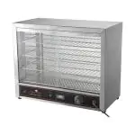 Warmhoudvitrine - H 53 x 64 x 36 CM - 45 KG - 220 - 240 V - 1000 W - RVS - +30°C / +85°C - Caterchef - 680050 680050 €233.75 Warmhoudvitrine