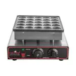 Poffertjes Bakapparaat - H 17 x 31 x 37.5 CM - 6 KG - 220 - 240 V - 850 W - +0°C / +300°C - Caterchef - 680025 E680025 €137.33 Poffertjes bakplaat