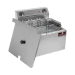 Friteuse - H 31 x 43.5 x 43 CM - 9.5 KG - 380 - 415 - Zonder - Stekker V - 6000 W - RVS - 10 Liter - Elektrisch - Caterchef - 680010 E680010 €308.10 Friteuses 400 volt
