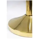 Afzetpaal - Ronde Kop - Goud - RVS - H 100 CM x Ø50 - Securit RS-CL-GO-SET €90.95 Sierkoord en afzetpalen