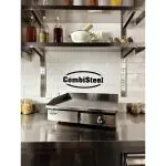Bakplaat - Elektrisch - RVS - 230V - H 23 x B 73 x D 51 CM - Combisteel 7455.1080 €200.88 Bakplaat elektrisch