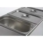 Bain-Marie - Elektrisch - 230V - H 24.3 x B 53.8 x D 33.6 CM - Combisteel 7476.0010 €117.55 Bain marie tafelmodel