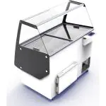 Schepijsvitrine Ibiza - 8x 5 Liter - 230V - H 128.5 x B 119.4 x D 84.2 CM - Combisteel 7472.0140 €1,750.00 ijsvitrines