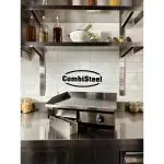 Bakplaat - Elektrisch - RVS - 230V - H 23 x B 55 x D 47 CM - Combisteel 7455.1075 €143.34 Bakplaat elektrisch
