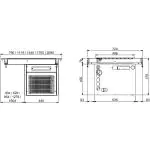 Plaat - Gekoeld - Drop-In - 3x 1/1 GN - 230V - H 47.6 x B 111.5 x D 72 CM - Combisteel 7495.0010 €2,226.00 Koelplaten