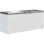 Vrieskist - RVS Deksel - 635 Liter - Wit - 230V - H 84 x B 190.4 x D 74.3 CM - Combisteel 7151.1125 €858.00 Horeca vrieskisten