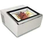 Schepijsvitrine - Bedieningszijde Open - Tafelmodel - Wit - 230V - H 37.5 x B 67 x D 75 CM - Combisteel 7292.0005 €905.07 ijsvitrines