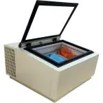 Schepijsvitrine - Klantzijde Open - Tafelmodel - Wit - 230V - H 37.5 x B 67 x D 75 CM - Combisteel 7292.0015 €963.00 ijsvitrines