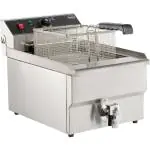 Friteuse - Elektrisch - Tafelmodel - 10 Liter - 400V - H 38 x B 34 x D 56 CM - Combisteel 7455.1006 €272.00 Friteuses 400 volt