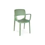 Terrasstoel Milaan - Armleuning - Groen - G-Line 84687 €39.95 Terrasstoelen