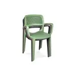 Terrasstoel Milaan - Armleuning - Groen - G-Line 84687 €39.95 Terrasstoelen