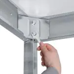 RVS Horeca Spoeltafel - Demontabel - 2 Bakken Rechts - Met Onderschap - G-Line RVS-M-00164 €479.00 RVS spoeltafels