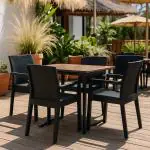 Terrasstoel Sorento - Stapelbaar - Antraciet - G-Line 84689 €27.95 Terrasstoelen