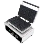 Wafelijzer 10St Brusselse Wafel - Tafelmodel 7540.0065 €180.55 Wafelijzers