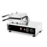 Draaibaar Wafelijzer 4St Brusselse Wafel - Tafelmodel 7540.0075 €268.00 Wafelijzers
